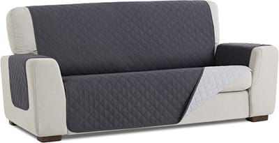 Belmarti Duo bankbeschermer - 200 cm - Grijs