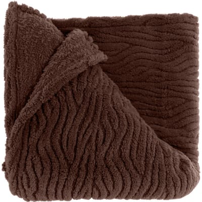 Unique Living - Plaid Clio 150x200cm - Rocky Brown