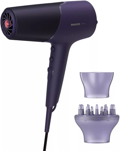Philips Haardroger 5000 Series BHD514 - hairdryer - purple metallic - 2300 W