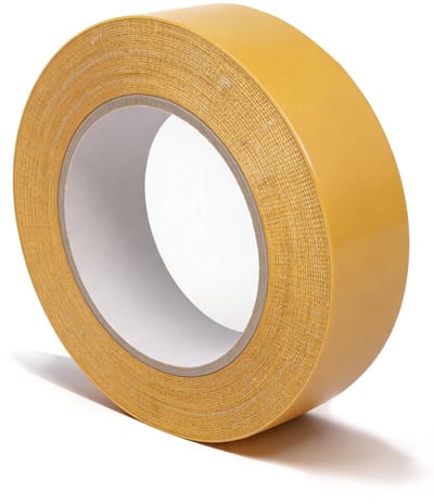 Dailygoods- Dubbelzijdig Plakband Extra Sterk - 30 mm x 20 m - Tapijt Tape - Ideaal voor Hout/Tegels/Glas - Duurzaam/Hoogwaardig PE - Eenvoudig te Snijden - Tapijttape