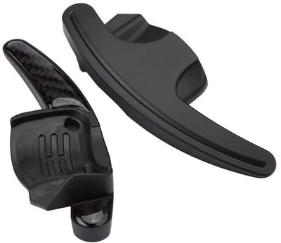 Dailygoods - Dailygoody - Stuurwiel Shift Paddle - Auto Blade Shifter Extension - Premium kwaliteit - Koolstofvezel - Verbeterde grip - Geschikt voor V-W Golf 6, J