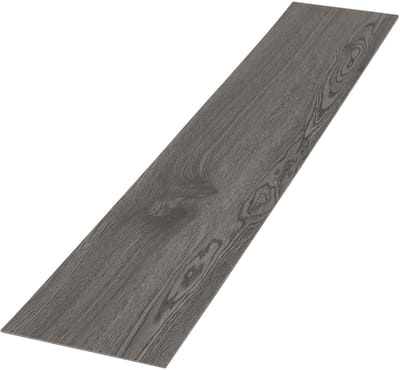 Set van 2 luxe PVC klevende vinylvloeren voor 2,3 m² eik grijs 2 mm dik ML-Design