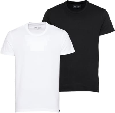 LEE TWIN PACK CREW SLIM HEREN