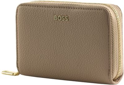 HUGO BOSS portemonnee Signature Lady Money Wallet Nude beige