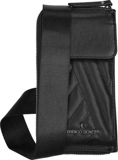 Enrico Benetti Evie - Schoudertas / telefoontas / portemonnee - Zwart
