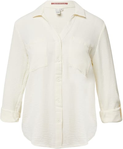 Vrouwen blouse met revers mouwen QS