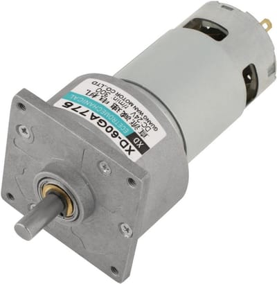 Instelbare DC Tandwielmotor 12V/24V 35W Metaal Hoge Koppel CW/CCW