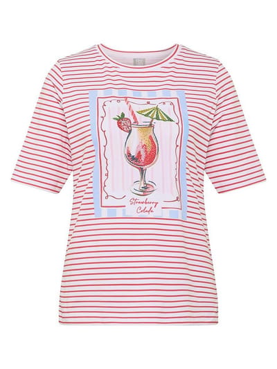 Shirt ronde hals Van Rabe wit