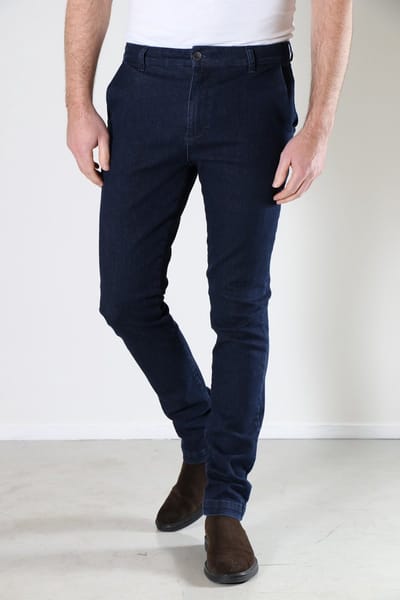 New Star heren broek - chino heren broek - Baltimore - dark stone wash - maat 30/34