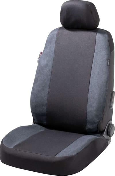 Walser Autostoelhoes Lowback - autostoelhoes enkele zitting - universele stoelhoes antraciet