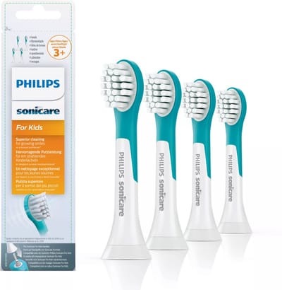 Philips Sonicare For Kids HX6034/33 - Opzetborstels - 4 stuks