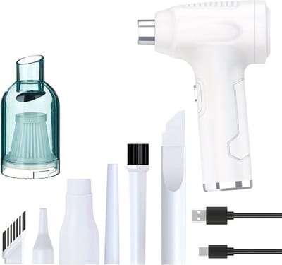 Livano Air Duster Spray - Perslucht - Keyboard Cleaner - Computer - Luchtdrukreiniger - Toetsenbord Reiniger - Compressed Air - Wit