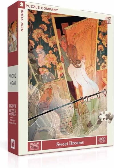 New York Puzzle Company - Victo Ngai Sweet Dreams - 1000 stukjes puzzel
