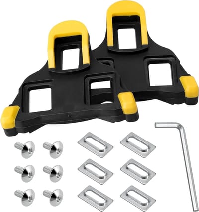 Ronte - Fietspedaal Noppen voor Racefietsen | Cleats compatibel met SPD SL | Voor Racefietsen, Wielrennen en Wedstrijdfietsen