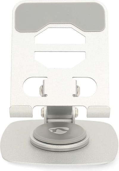 Nedis Smartphonestandaard - Universeel - Draai- en Kantelbaar - Zilver