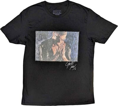 George Michael - Film Still Heren T-shirt - S - Zwart