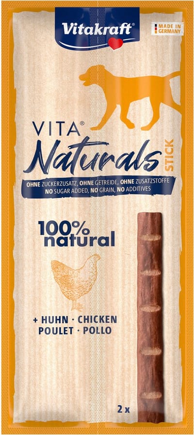Vitakraft Vita Naturals Dog Stick - Hondensnacks - Kip