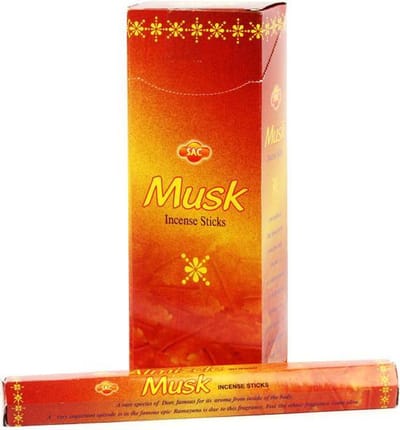 Wierookstokjes (6 pakjes) Musk