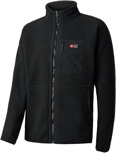 Ternua Triton Fleece Met Volledige Rits Zwart XL Man