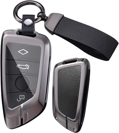 Beschermende Sleutelhoes voor BMW 8 Serie, X2, X3, X4, X5, X6, X7 en Z4 - Duurzame Metaal Case met Stijlvolle Afwerking en Perfecte Pasvorm