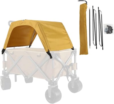 Wagen Canopy - Kar Deksel - Bescherming Buiten - Waterdicht Oxford Doek - 47x87cm - Groen