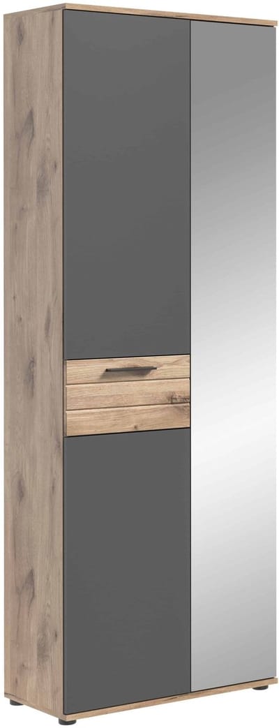 Mason kledingkast basaltgrijs NB Nox Eiken NB Nox Eiken MDF TZ - 37x70x200cm