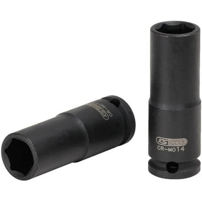 KS Tools - Zeskantig Lang Socket - 27mm - 3/4 inch