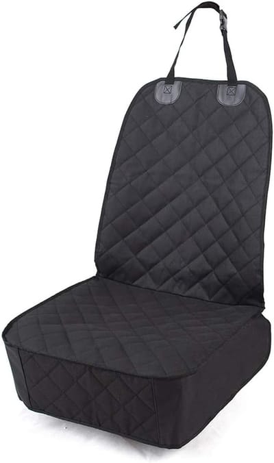 Hondenautostoelhoes, Pet Front Cover voor auto's, vrachtwagens en Suv's - waterdicht en antislip hondenstoel (voorstoel)