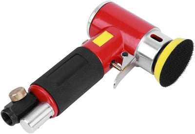 Lucht Schuurmachine Kit - Mini Polijstmachine - Oppervlakken Bewerken - Excentrische Rotatie - 50 mm 20000 RPM - Grijs