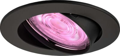 Ledvion - SMART LED Inbouwspot Amsterdam - Zwart - Dimbaar