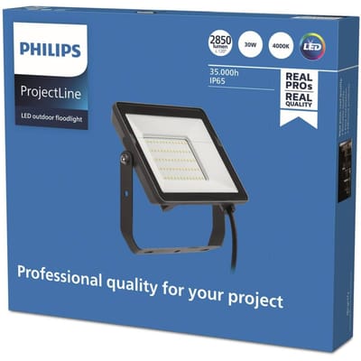 Philips LED ProjectLine 8719514954526 LED-schijnwerper 30 W Lichtkleur (naam): Natuurwit