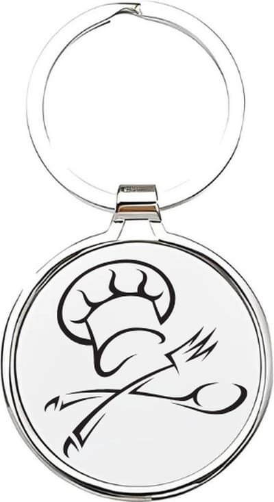 Akyol - de beste kok Sleutelhanger - Kok - de beste kok die er is - chef - chefkok - keukenmedewerker - koken - eten - restaurant - keukenmeester - keuken - kelner - sterrenchef - 4 x 7,5 CM