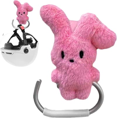 Kinderwagen Haken - Multifunctionele Hangers - Tassen Dragen - Schattig Cartoon Design - 15 x 10 cm - Hot Pink