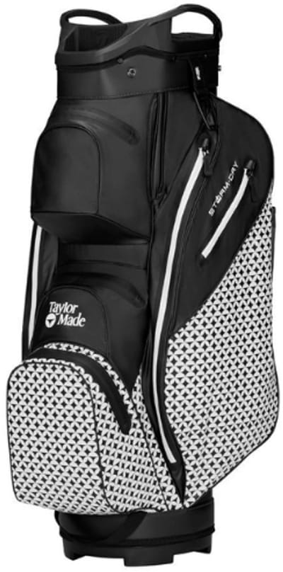 TaylorMade StormDry Waterproof Cartbag 2026 - Zwart Wit