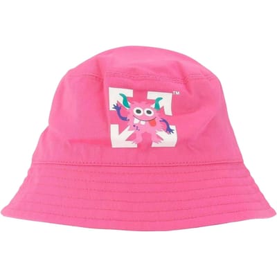 Off White Canvas Emmerhoed (Roze)