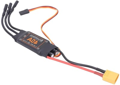 Elektronische snelheidsregelaar 40A voor brushless motoren - 5V/3A uitgang voor RC vliegtuigen en drones