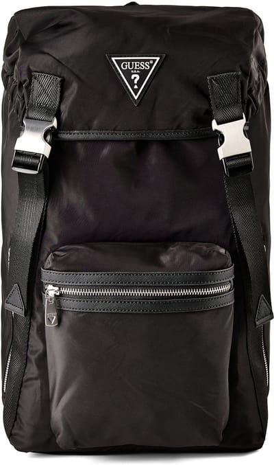 GUESS vrijetijdsrugzak rugzak Berlin Backpack Black zwart