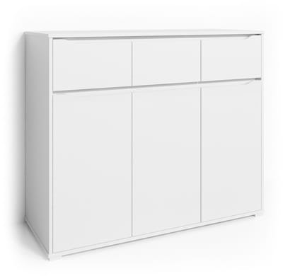 Vicco Ruben Ladekast – 48 x 101.6 cm met laden Wit