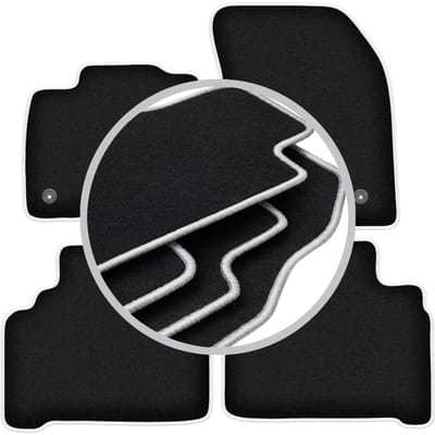 CARLUX-SILVER automatten voor: Ford Edge MK2 SUV (2014-)