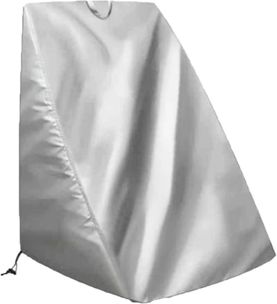 Slanghaspel Cover - Tuinslang Opbergbeschermer - Bescherming Buitenuitrusting - Waterdicht Oxford Materiaal - 66x63x88 cm - Zilver