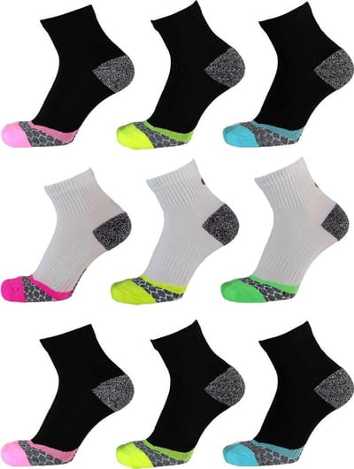 Xtreme sportsokken assorti kleuren 9 paar maat 35-38