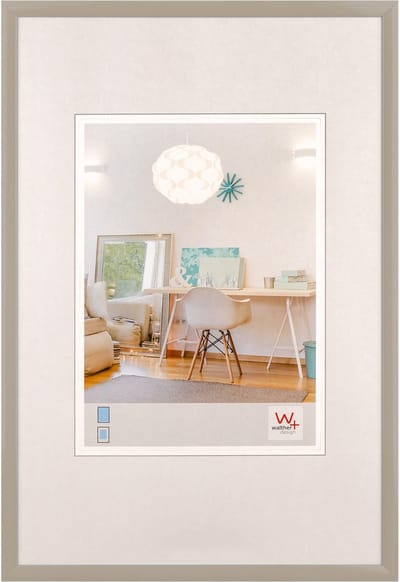 Walther New Lifestyle - Kunststof lijst - Fotoformaat 13x18 cm - Grijs