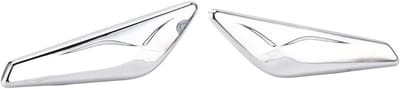 Store_9 - Voorspatbord Chrome Finisher - 2PCS Vervanging - Hoogwaardige ABS - Auto Accessoire - Geschikt voor X3 X4 F25 F26 - 2013-2017