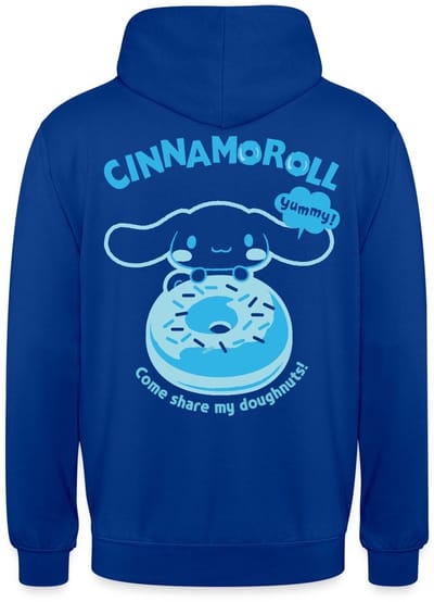 Cinnamoroll Come Share My Doughnuts! Hoodie Unisex