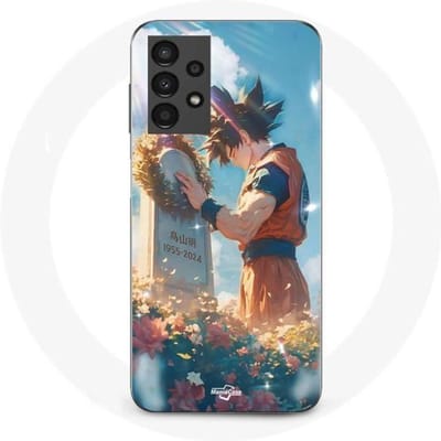 Coque - Akira Toriyama - Galaxy A13 4G - Souple - Noir - Son Goku