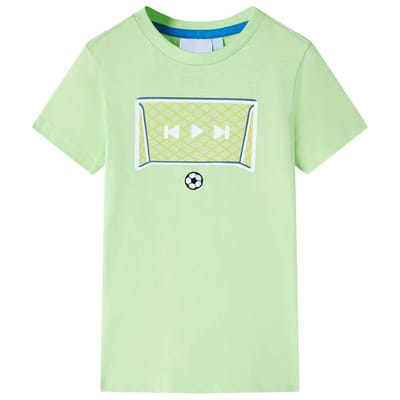 vidaXL - Kindershirt - 140 - limoengroen