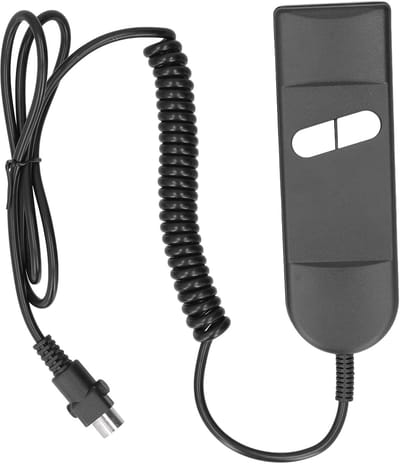 Fauteuilcontroller - Stoelbediening - Elektrisch Verstellen - 2 Knops Bediening - 6.7 x 0.9 x 2.2 Inch - Zwart