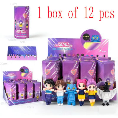 2026 Kpop Demon Hunters Blind Box Serie Anime Figuren Ornamenten Poppen Fans Kinderen Verjaardag Hoge Kwaliteit Cadeau Willekeurige Blind Box