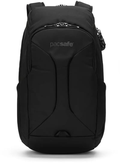 Pacsafe EXP28 Carry-On Travel pack - 45 L - Rugzak - RFID-blokkerend - Anti-diefstal - Geschikt voor 16-inch laptop - Beveiligde Reistas - Black