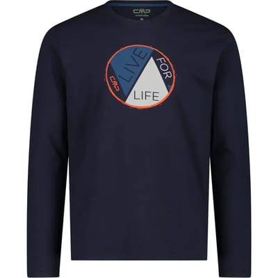 T-shirt met lange mouwen van biologisch katoen CMP